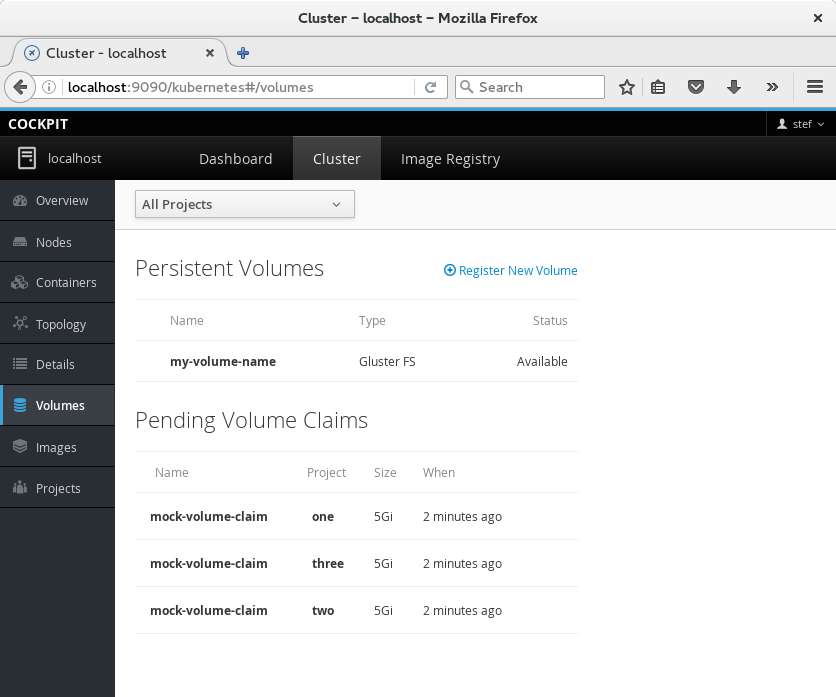 Persistent Volume Claims